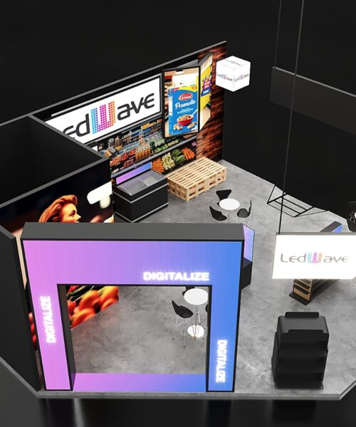 LedWave leva soluções de comunicação visual digital para o varejo na APAS Show 2025