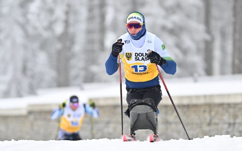 Número recorde de atletas brasileiros representarão o país nos Jogos Paralímpicos de Inverno