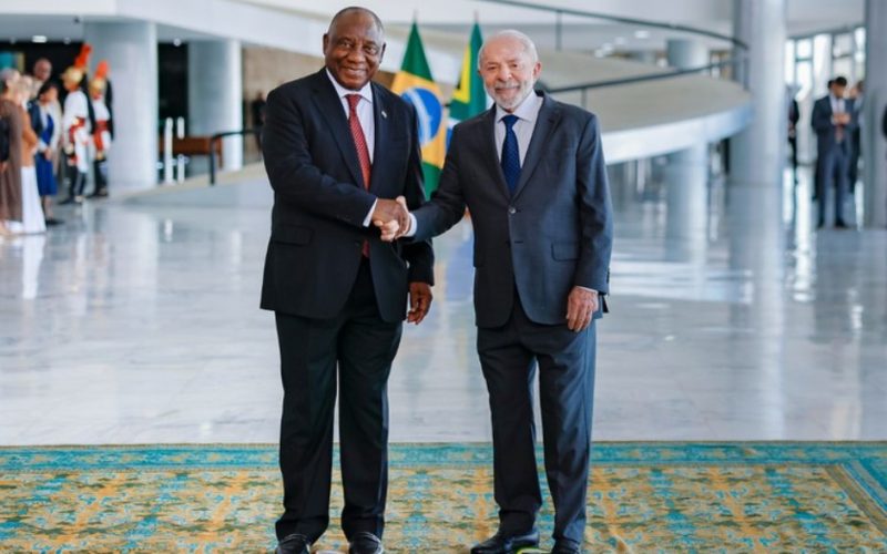 Lula almeja impulsionar negócios entre Brasil e África do Sul para mais de US$ 10 bilhões ao ano