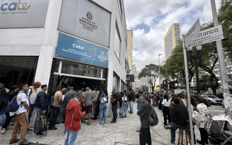 Taxa de desemprego atinge seu menor nível histórico, chegando a 5,8%