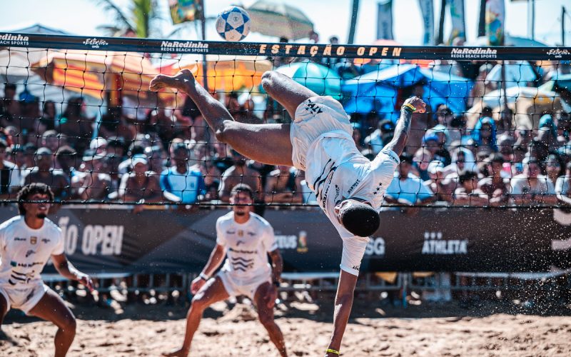 Estação Open leva futevôlei, música e entretenimento para Pinhais em etapa do Campeonato Brasileiro