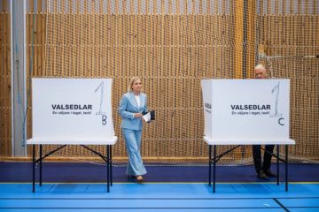 Resultado parcial mostra esquerda vencendo eleição na Suécia